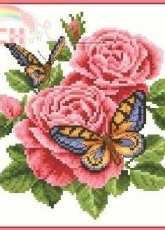 OTWO design OC-14-141 Roses and Butterflies xsd + pcs