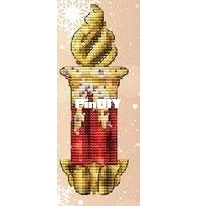 Mandarinks Design - Red Candle From Childhood Toys 2018 by Nadezhda Grigorieva / Grigoryeva Надежда Григорьева XSD