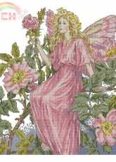 Flower Fairies Wild Rose Fairy Cross Stitch Collection 161