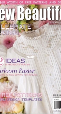 Sew Beautiful - Issue 129 Vol 24 No 2 - March April 2010