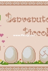 Benvenuto Piccolo! by Aliona Alionca Ricamo