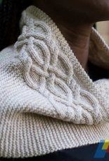 Plain & Fancy Shawl by Rachel McKinney-Free