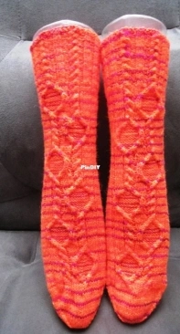 Mondgesang Socks by Scarlet Plume-English,German-Free