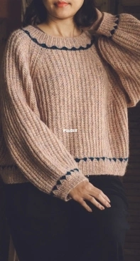 Delia Sweater by Irene Lin - Chinese