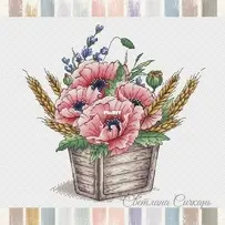 Bouquet of poppies by Svetlana Sichkar XSD