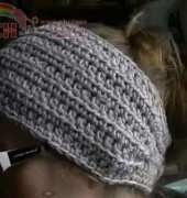 Crochet with Clare - Bobwilson123 - Clare Sullivan - Ear warmer with button up back- Free