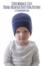 Easy Double Brim Hat by Cassandra May