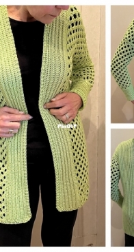 Holey moley cardi - crojennifer- Jennifer smit