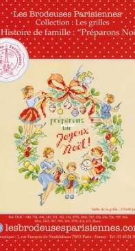 Les Brodeuses Parisiennes LBP - Histoire de famille - Préparons Nöel