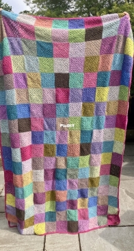 Little Miss Drop Stitch - Rachel Goulding - Cropper Blanket - Free