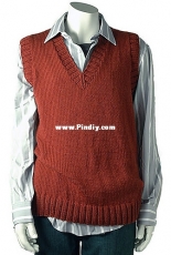 Peter Easy Vest by Berroco Design Team-Free