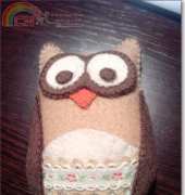 Un buho para guardar las tijeras/Another owl