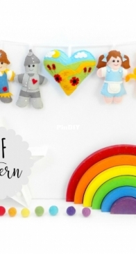 The Banner Boutique - Over the Rainbow garland