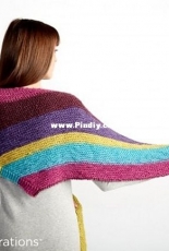 Bernat Design Studio - Knit Triangle Shawl - Free