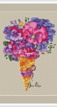 MiaXstitch - Flower Ice Cream