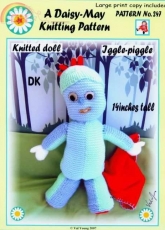 Daisy May 247 - Juggle Piggle - 14 inch tall - English