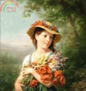 Golden Kite GK 1447 - Jeune Fille au Bouquet