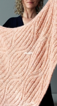 Coral Reef Shawl by Lisa Hannes