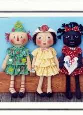 Happy Heart Patterns-HHF 166-Prim Holliday Girls-2006