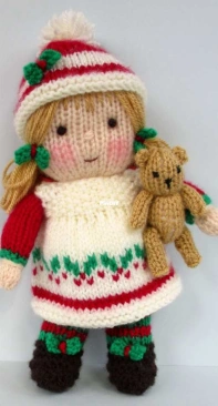 Dolly Time - Wendy Phillips - Holly Berry and Tiny Teddy