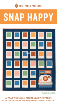 Pen + Paper Patterns - Snap Happy Quilt Pattern