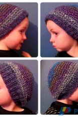 Hata éasca a dó Beanie by Ciara Ní Reachtnín/ An Irish Knit Odyssey-Free