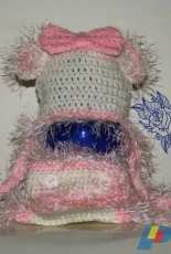 Briar Rose Boutique - Sarah Tompkins - Fuzzy Bear Hat and Diaper Cover
