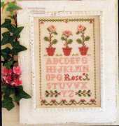 Little House Needleworks LHN PC-08 Rose sampler