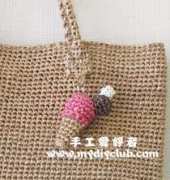 Amu-40 Bag Charm Ice Cream / Japanese
