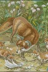 Eva Rosenstand 12-574 - Family of Foxes