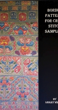 Border Patterns For Cross Stitch Samplers by Lesley Wilkins