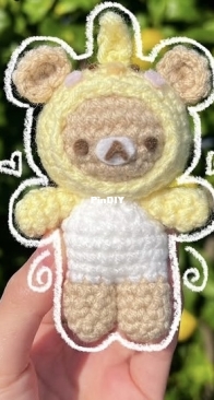 Knottie Frog - Kaylie Truong - Chickie Rilakkuma - Free