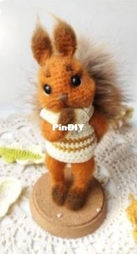 Шуркины куклы - Alexandra Osokina - Александра Осокина - Squirrel Yegorka - Бельчонок Егорка - Russian