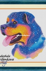 Space Dog by Nadezhda Gavrilenkova