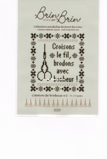 Brin par Brin  - Citation de brodeuse 1