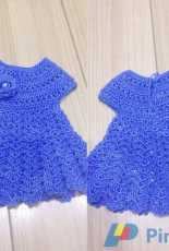 Dolls blue dress