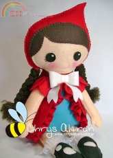 Chrys Altran-Felting Little Red Riding Hood-Free Pattern/Portuguese