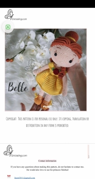 Greta Wings - Linet - Belle