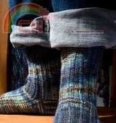 Zipper Socks by Patti Waters