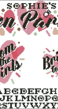 Hen Party by Emma Congdon from Cross Stitch Crazy 240 PCS + XSD