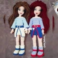 Ela bebek - Aydan Türekara - Sea Baby Pattern  - Deniz Bebek Tarif -Turkish