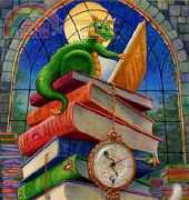 HAED HAERASMINI 1256 Mini So Many Books So Little Time by Randal Spangler