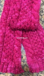 Adventure Awaits Scarf by Knitting Away Designs