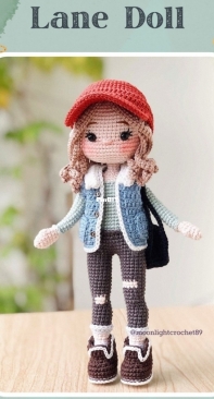 Moonlight Crochet - MoonlightCrochet89 - Nguyet Vu Thi /Nguyệt Vũ Thị - Lane Doll