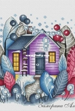 Winter Magic House by Alexandra Zamorina