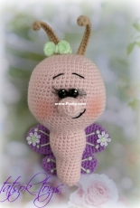 Örgü Modelleri - Deniz Kayayıkan - Cocoon Butterfly Rattle - Russian - Translated - Free