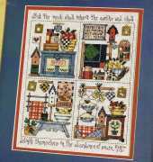 Kitchen from Cross Country Stitching June 1998