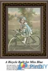 Sunrays Creations SP-24 A Bicycle Built for Miss Blue