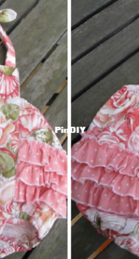 Tie Dye Diva - Ruffled Baby  Bubble Romper - Size 0-24 months