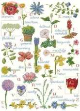 Lanarte 62499 Blooming Alphabet by Marjolein Bastin